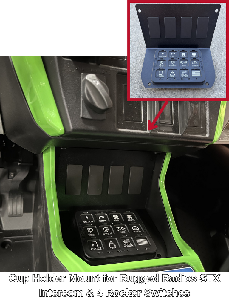 Kawasaki TERYX® H2 Dash Mount for Rugged Radio