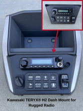 Kawasaki TERYX® H2 Dash Mount for Rugged Radio