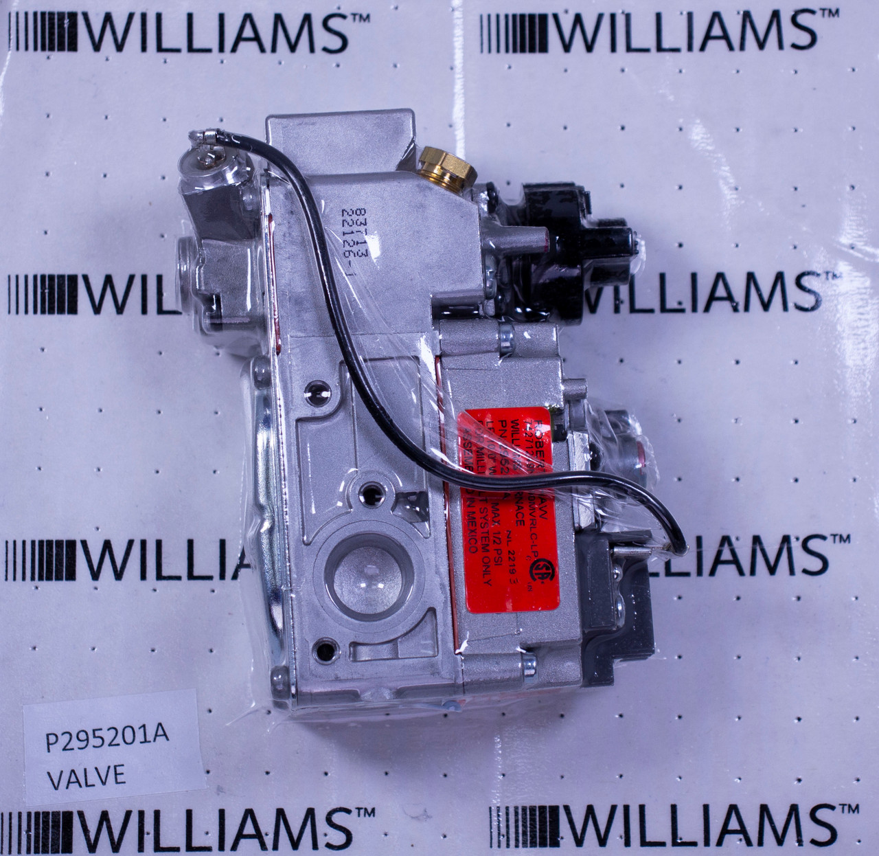Williams P295201A Gas Valve Wall Direct-Vent, Propane