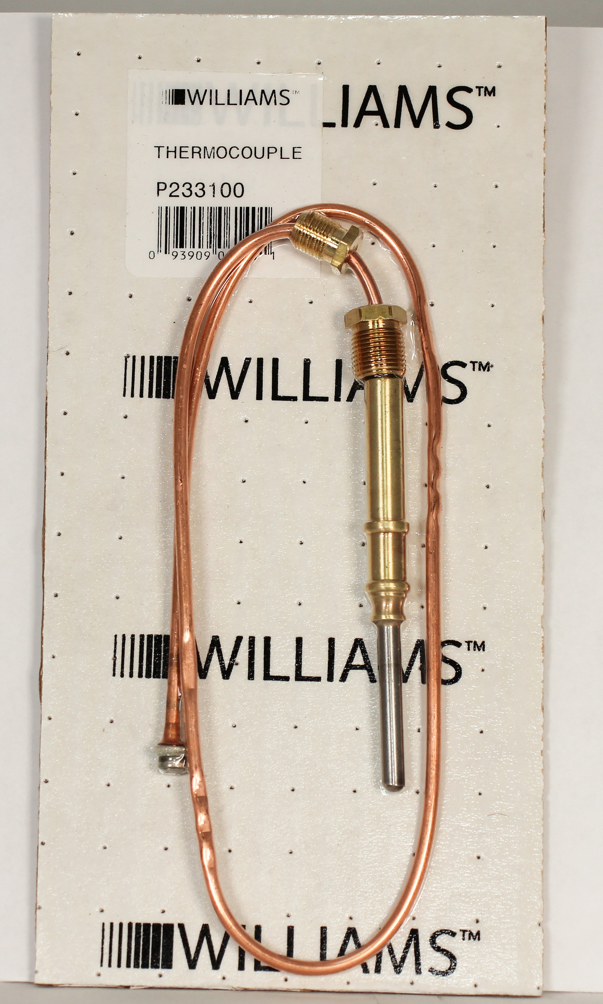 Williams P233100 Thermocouple for Forsaire Top Vent
