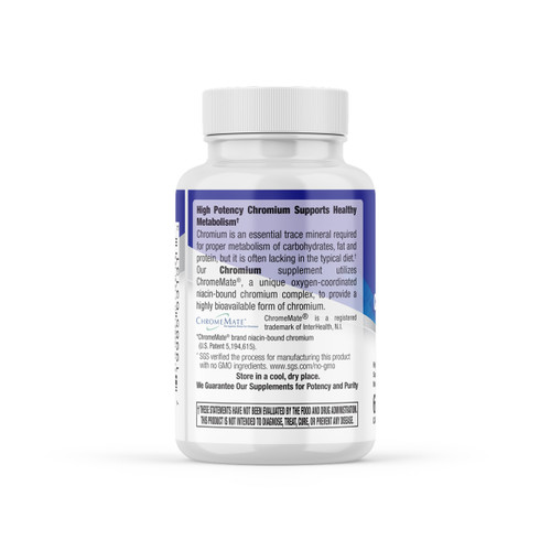 PreDia - Healthy Metabolism & Cardiovascular Support Health - (Chromium 200mcg) warning