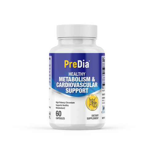 PreDia - Healthy Metabolism & Cardiovascular Support Health - (Chromium 200mcg) flagship