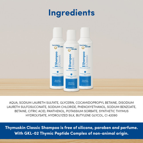 THYMUSKIN Classic Shampoo 200ml ingredients