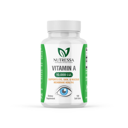 Nutressa - Vitamin A 10,000 IU Softgels flagship