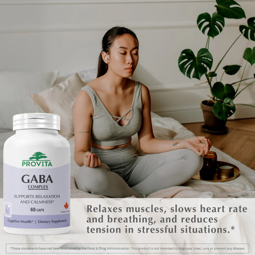 Provita - GABA Complex reduces-tension-in-stressful-situation