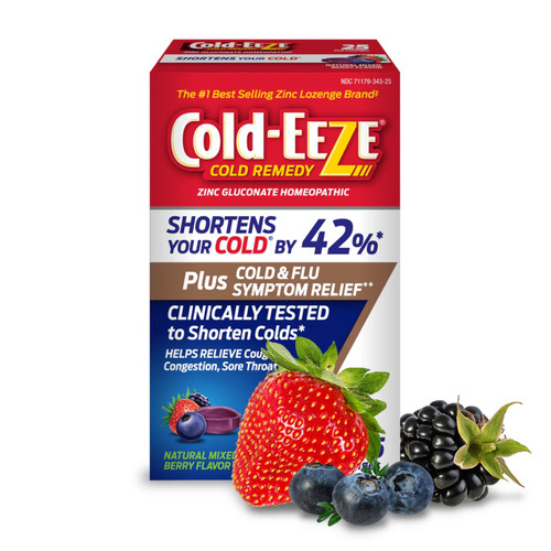 Cold-EEZE Lozenges - Cold & Flu - Mixed Berry flagship