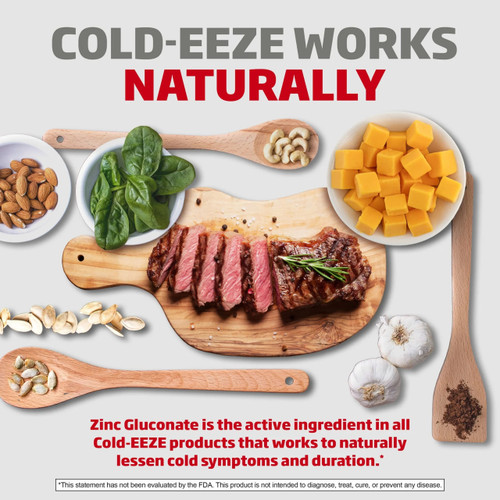 Cold-EEZE Lozenges - Cold & Flu - Mixed Berry ingredients