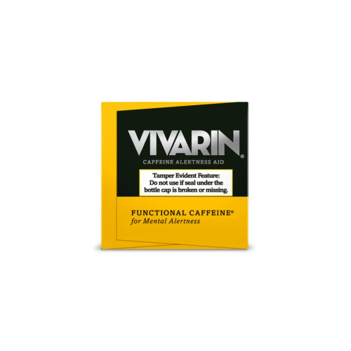 Vivarin 60 ct bottle warning