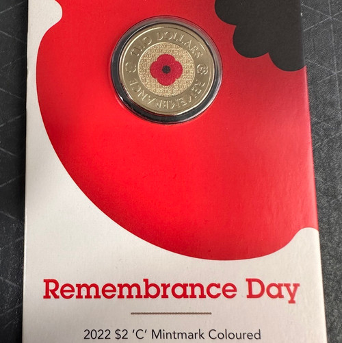 2022 Remembrance Red Poppy C Mint Mark