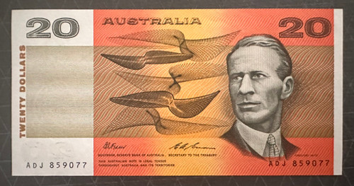 1993 $20 Note UNC Frazer/Evans