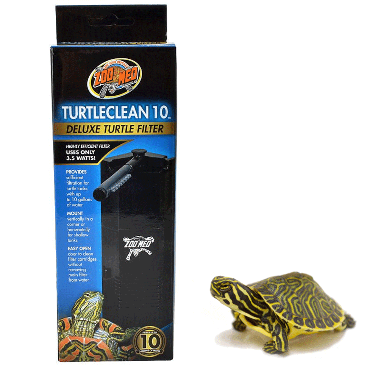 zoo med turtle tank filter