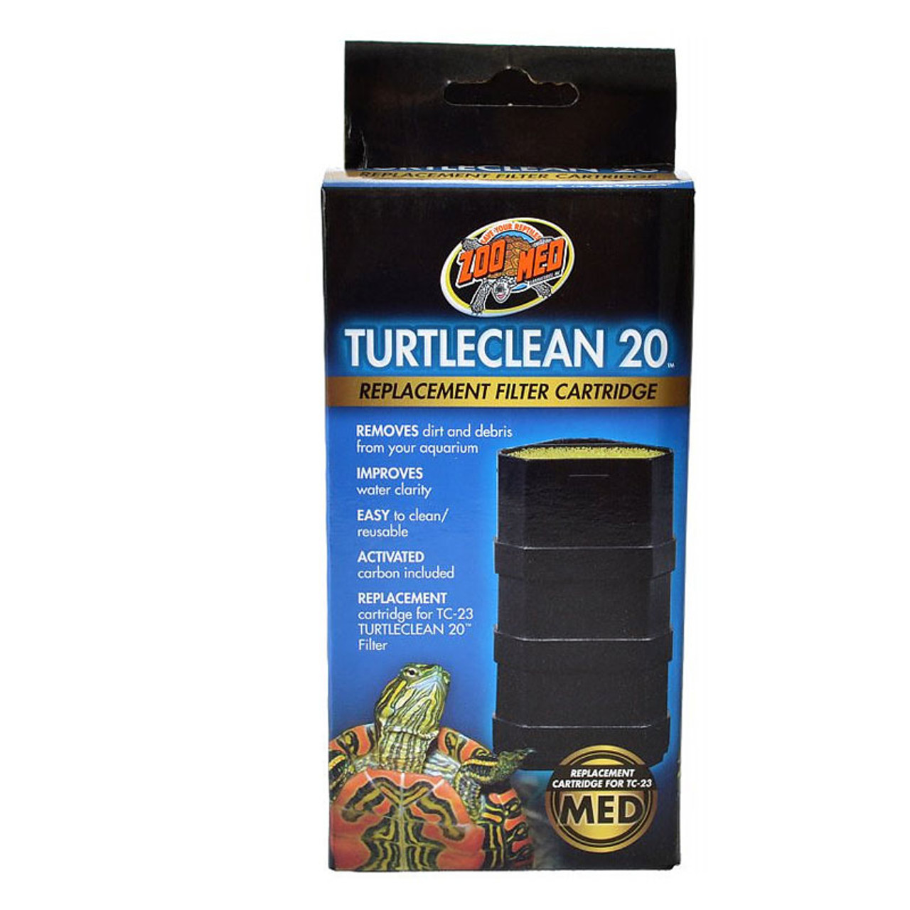 Zoo Med Turtle Clean 20 Replacement Filter Media.