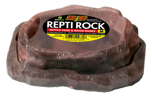 Zoo Med Repti Rock Food & Water Dishes Medium
