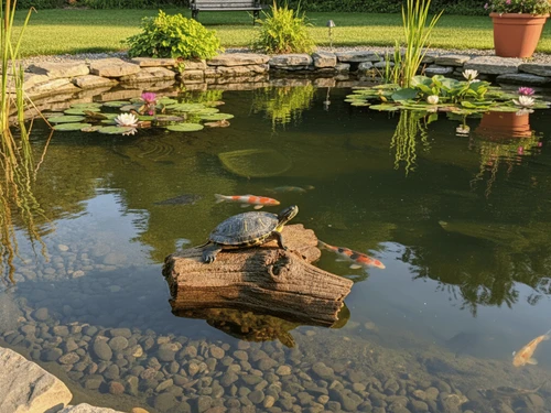 Floating Basking Log 24x24x7