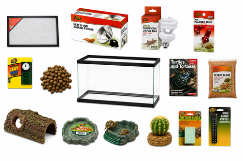 10 Gallon Desert Tortoise Starter Kit