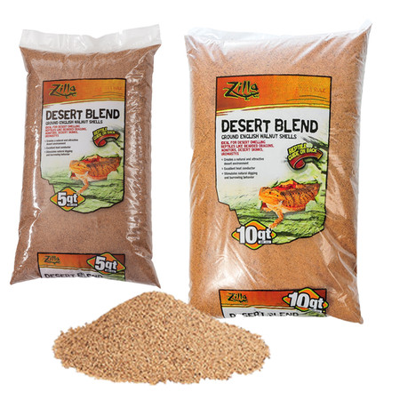 zilla crushed walnut shells