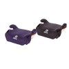 Solana® - 2 Pack of Belt Positioning Booster Car Seats [Black/Purple Wildberry]