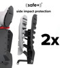2 x layers of side impact protection [Plum]
