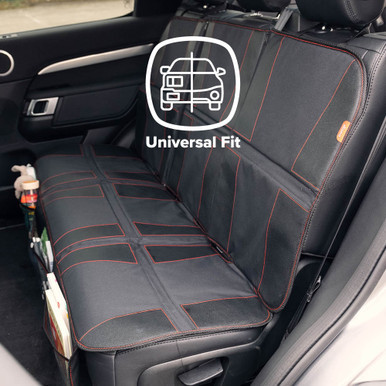 Diono Ultra Mat XXXL Extra Large Car Seat Protector For Complete Protection Against Dirt & Scratches, Crash Tested, High Strength, Water Resistant Material With Thick Padding For Durable Protection [Black]