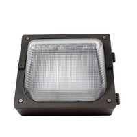 28W Bronze LED Traditional Wall Pack Warm White 3000K Outdoor Security Warehouse Parking Lot Lighting