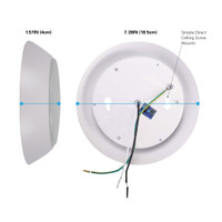 10W 7" LED Small Flush Mount