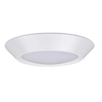 17W LED 7" Small Flush Mount Ceiling Lighting Dimmable Fixture Wet Location