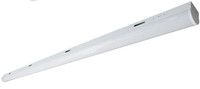 CLT, LED Linear Strip Light, UL Damp Location, Flood Beam Angle, 50,000 Life Hours, 64 Watt, 8 Feet, Indoor Commercial Strip Light