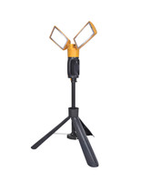 36W Ecostream Portable LED Work Light with Dual Rotation Heads, Telescopic Foldable Tripod Stand, 3,300 lumens, 5000K