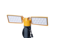 36W Ecostream Portable LED Work Light with Dual Rotation Heads, Telescopic Foldable Tripod Stand, 3,300 lumens, 5000K