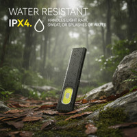 CLT Compact Multi-Mode Pocket LED Flashlight, Rechargeable USB C