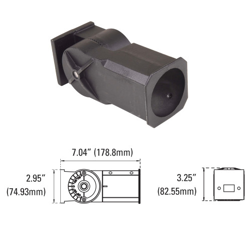 15 Watt Slim Wall Pack, DLC Premium, IP65 Rated, ETL Listed, and ADA Compliant