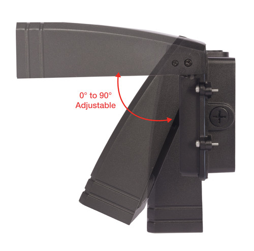 15 Watt Slim Wall Pack - Adjustable Angle, DLC Premium, IP65 Rated, ETL Listed, and ADA Compliant