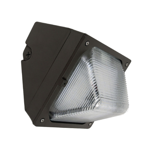28W Bronze LED Traditional Wall Pack Warm White 3000K Outdoor Security Warehouse Parking Lot Lighting