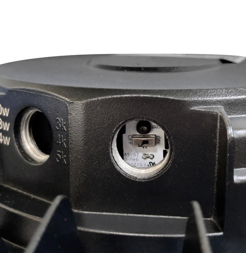 100W Black LED Post Top Area Light, use in commercial buildings, walkways, or landscape areas