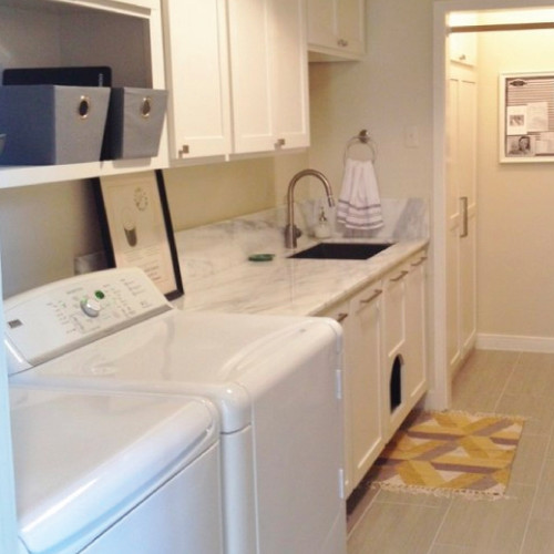 17W LED 7" Small Flush Mount Ceiling, dimmable, wet location, mounted using a 4-in junction box, for use in smaller spaces like bathrooms, closets, storage areas, hallways, and stairways in residential and commercial buildings.