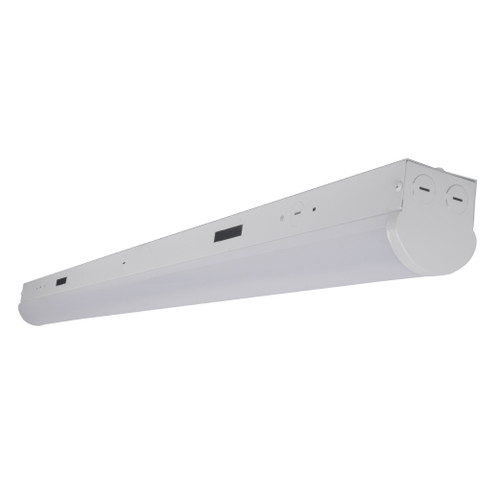 40W LED 4-foot Commercial Strip Light Linear Warehouse Ceiling Mount 5000K Damp Location