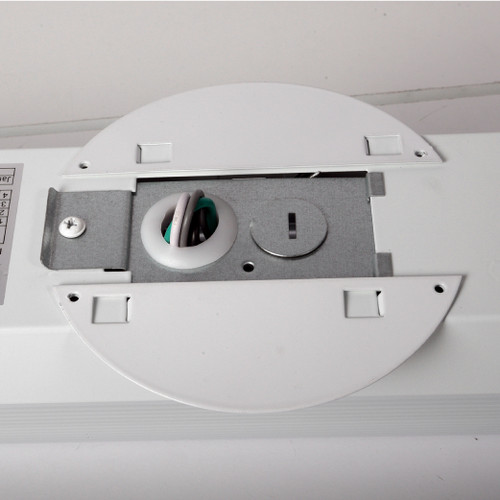 CLT, 40W, 4FT, Commercial Strip Light Linear, Warehouse Ceiling Mount, 5000K Damp Location