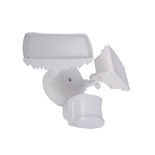 CLT LED Security Light, Dual Head, Flood Light, Motion Sensor, Outdoor, Wet Location, 20W, 50,000 hours average life, commercial, residential, energy saving