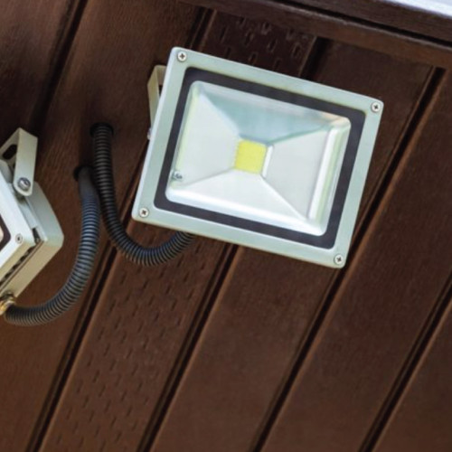 CLT LED Flood Light, Outdoor, IP65 Waterproof, 13W, 4000k, Compact, adjustable yoke mount