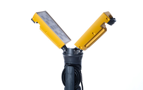 Ecostream, Portable, Rotation Heads, Work Light, LED, Dual Head, Corded, Foldable, 93W