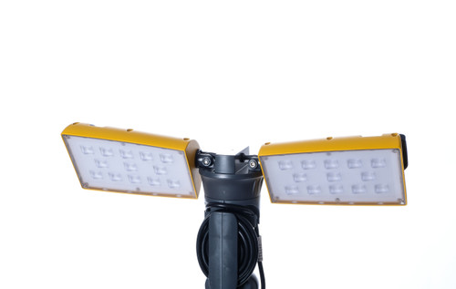 Ecostream, Portable, Rotation Heads, Work Light, LED, Dual Head, Corded, Foldable, 93W