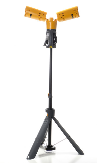 Ecostream, Portable, Work Light, LED, Dual Head, Corded, with Stand, Foldable