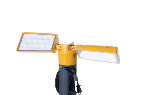 Ecostream, Portable, Rotation Heads, Work Light, LED, Dual Head, Corded, Foldable