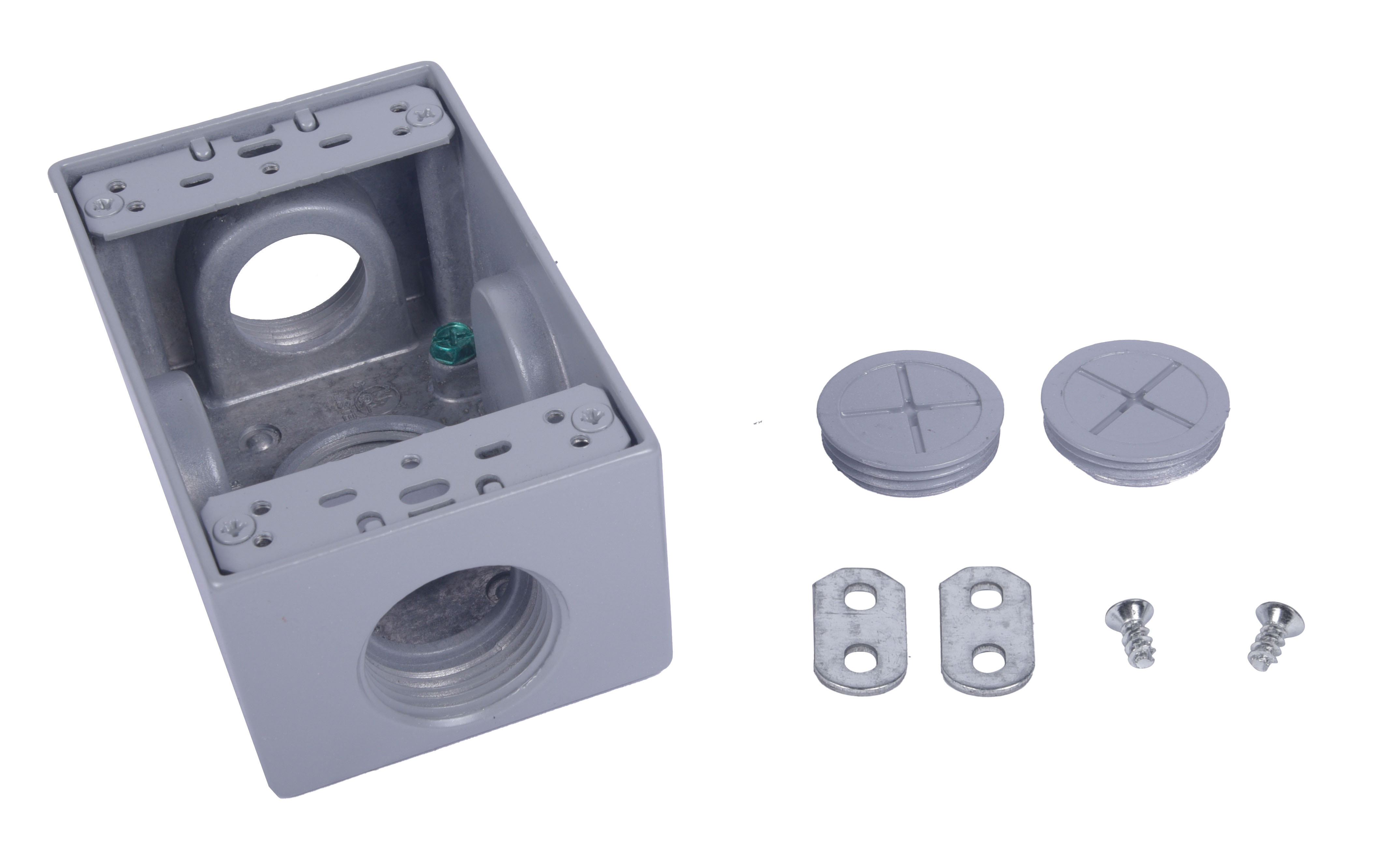 LEVEL1・2・3collection BOX 3 in. x 2 in. Switch Box, Gangable, 2-1/2 in. Deep, One 1/2