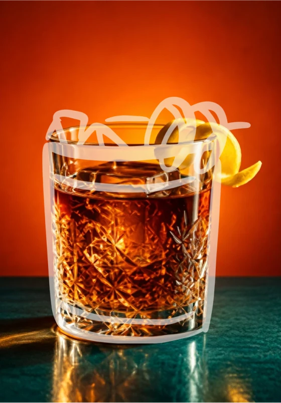 Cover of Night cocktail made with Daufuskie Island Dark Rum