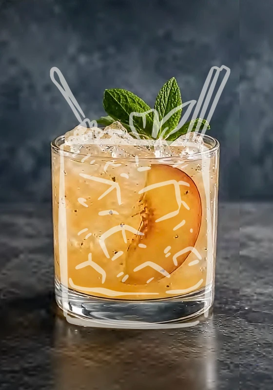 Gone by Dawn cocktail made with Lythgoe Bourbon