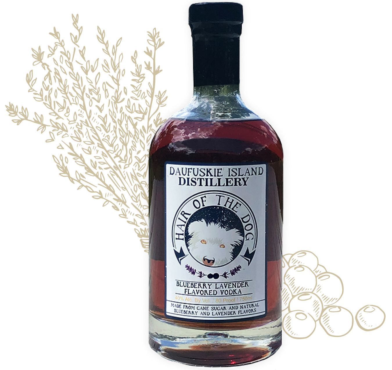 Blueberry Lavender Vodka