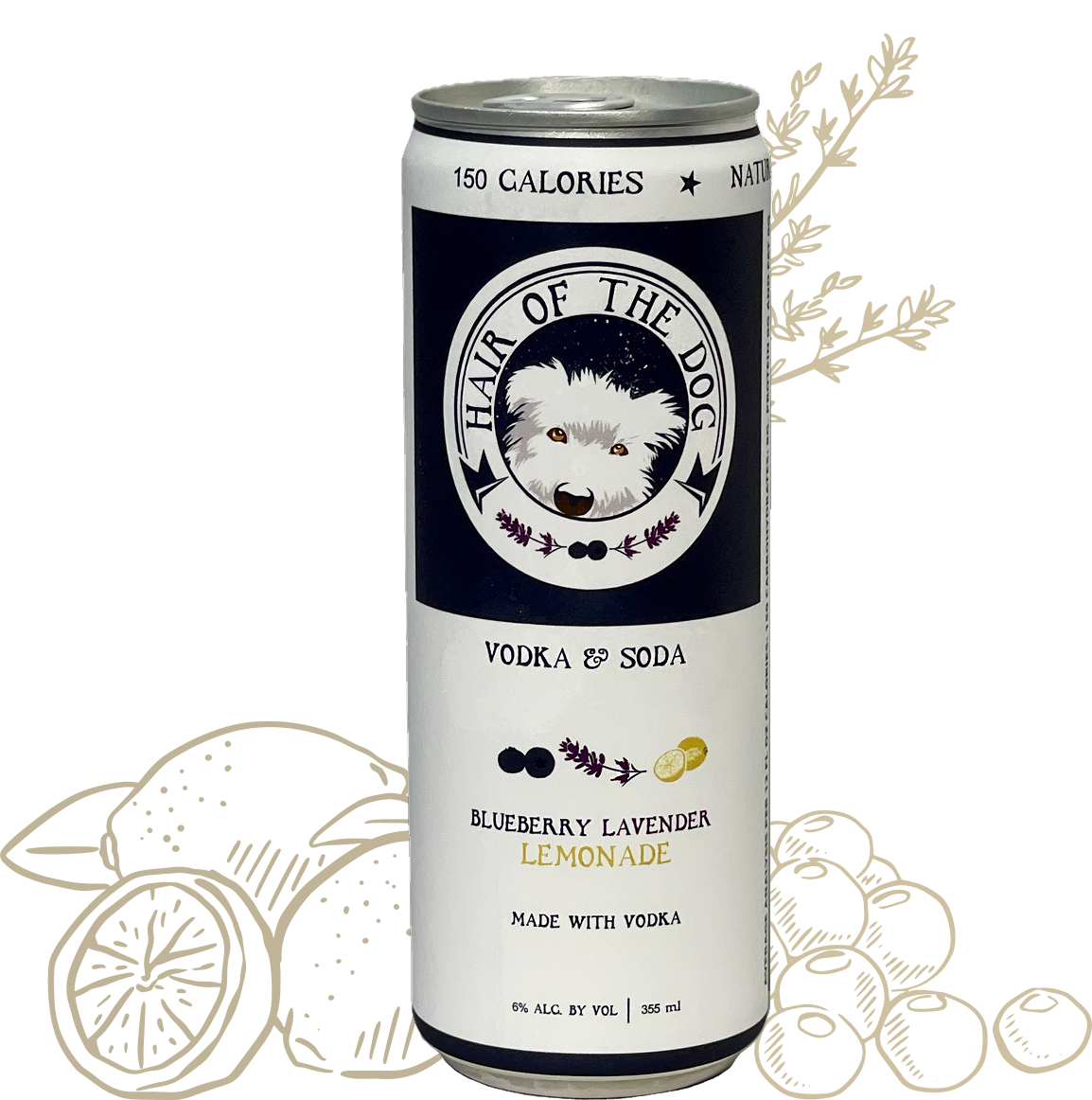Blueberry Lavender Seltzer