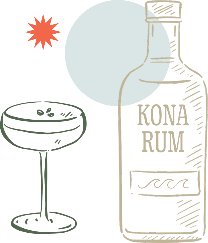 Mocha Latte Martini Cocktail