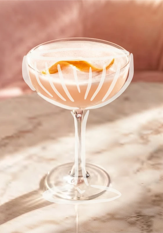 The Unmarked Door cocktail made with Lythgoe Bourbon
